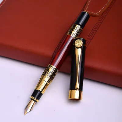 METAL Fountain Pen RED SQ097 